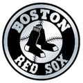 Cisco Independent Boston Red Sox Auto Emblem - Silver - Round Logo 8162053055